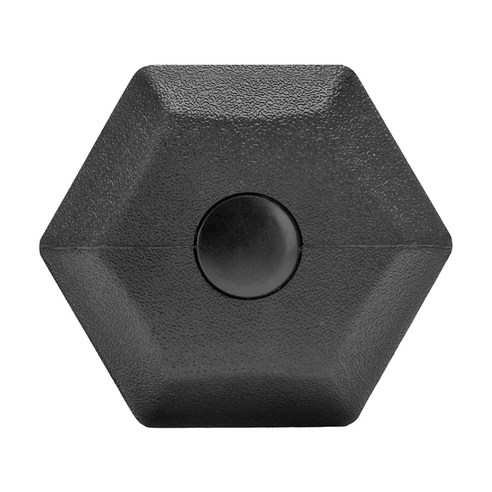 6 코멧 스포츠 육각 덤벨 아령 블랙, 5kg, 2개 - 이미지 5